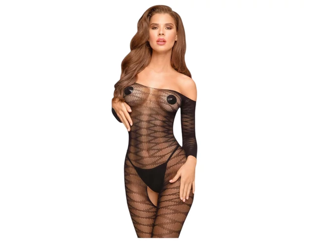 Penthouse Dreamy Diva - cikk-cakkos, carmen overál (fekete)