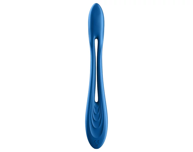 Satisfyer Elastic Game - akkus, flexibilis párvibrátor (kék)