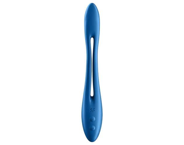 Satisfyer Elastic Game - akkus, flexibilis párvibrátor (kék)