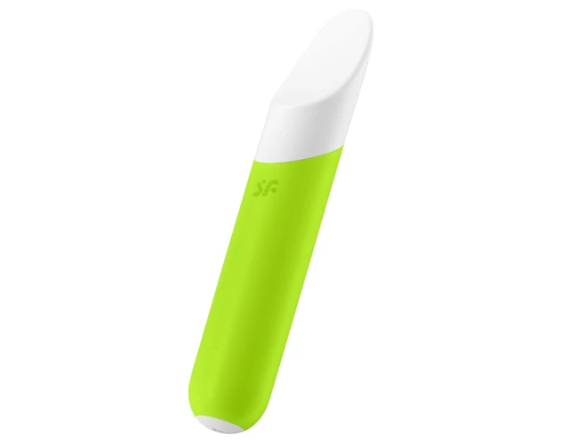 Satisfyer Ultra Power Bullet 7 - vízálló csikló vibrátor (zöld)