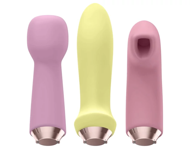 Satisfyer Marvelous Four - akkus vibrátor készlet (4 részes)