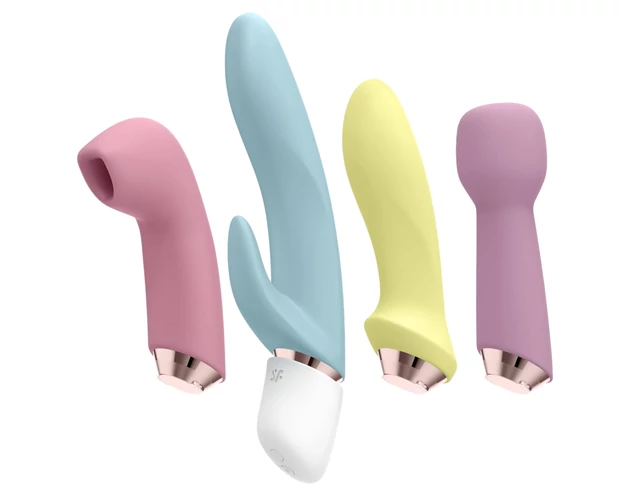 Satisfyer Marvelous Four - akkus vibrátor készlet (4 részes)