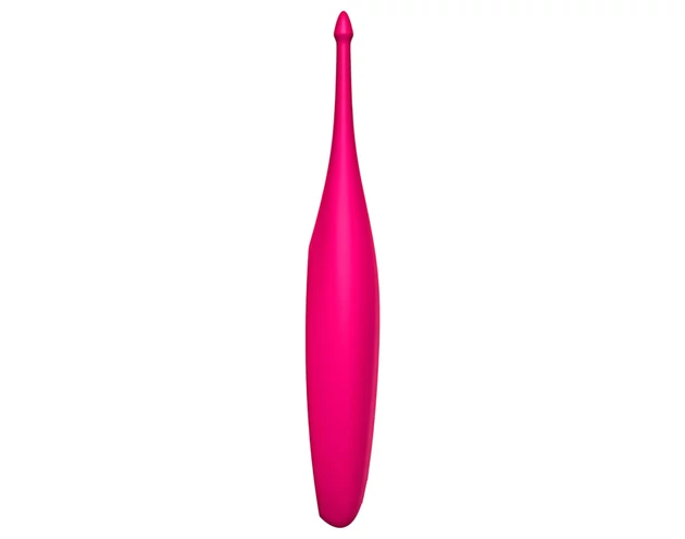 Satisfyer Twirling Fun - akkus, vízálló csikló vibrátor (pink)