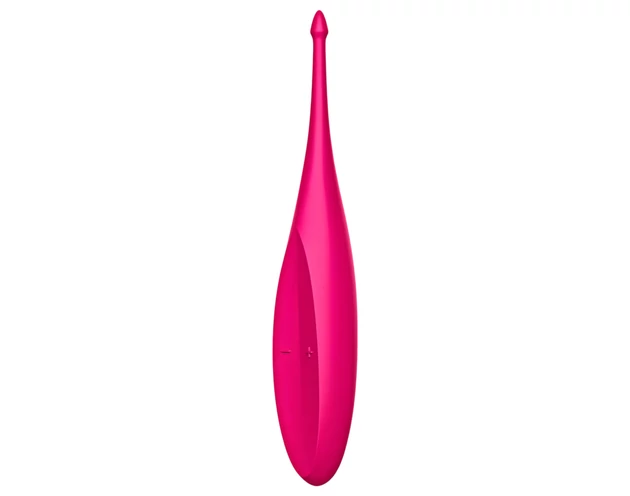 Satisfyer Twirling Fun - akkus, vízálló csikló vibrátor (pink)