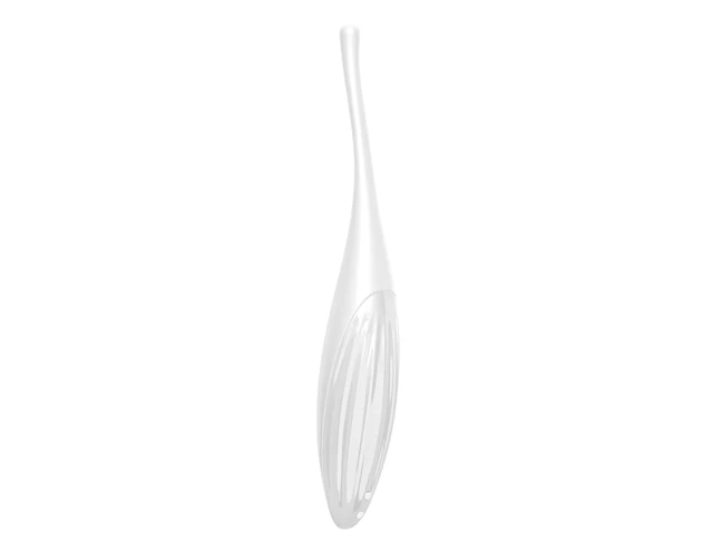 Satisfyer Twirling Joy - okos, akkus, vízálló csiklóvibrátor (fehér)