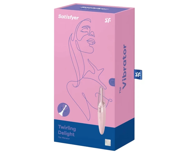 Satisfyer Twirling Delight - vízálló csiklóvibrátor (pink)