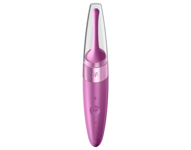 Satisfyer Twirling Delight - vízálló csikló vibrátor (lila)