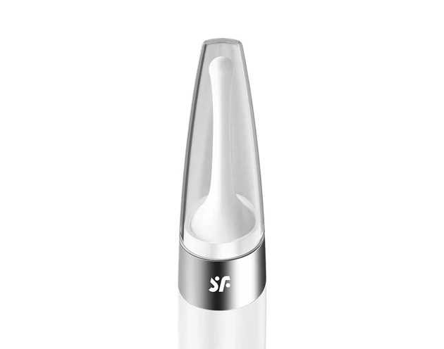 Satisfyer Twirling Delight - akkus, vízálló csiklóvibrátor (fehér)