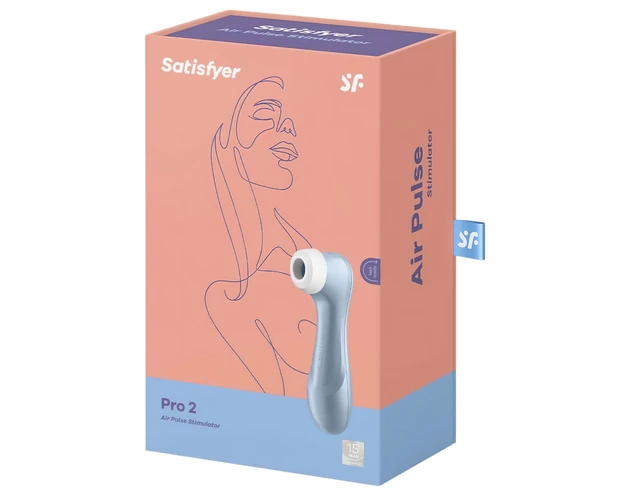 Satisfyer Pro 2 Gen2 - akkus léghullámos csiklóizgató (Kék)