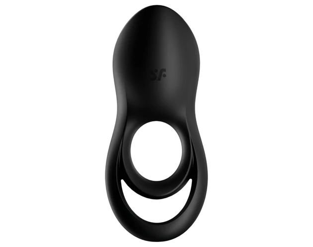 Satisfyer Legendary Duo - akkus, vibrációs péniszgyűrű (fekete)