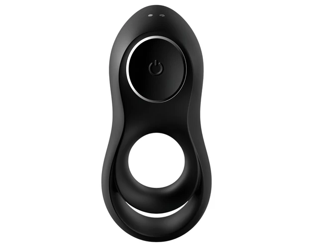 Satisfyer Legendary Duo - akkus, vibrációs péniszgyűrű (fekete)