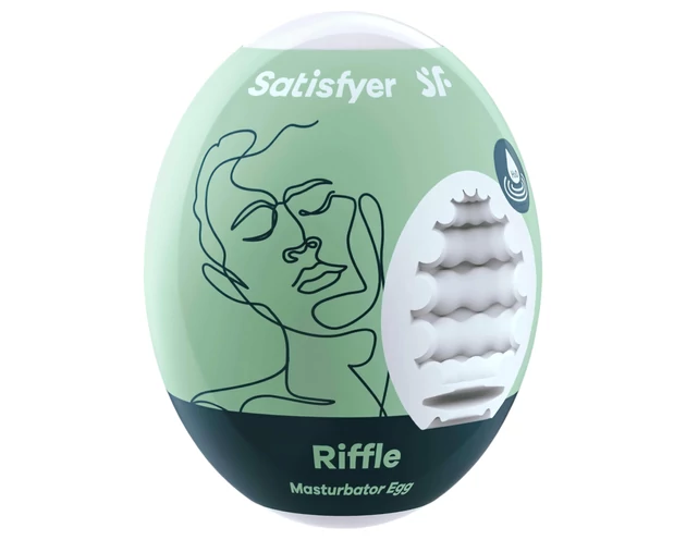 Satisfyer Egg Riffle - tojás maszturbátor (1db)