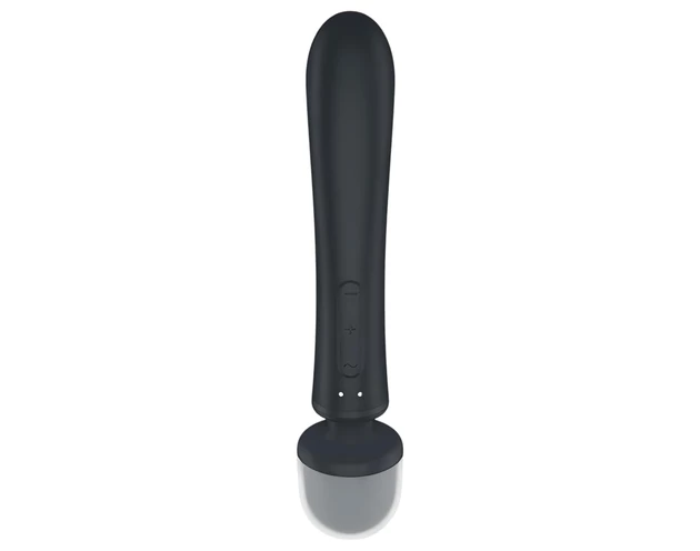 Satisfyer Triple Lover - G-pont és masszírozó vibrátor (ezüst)