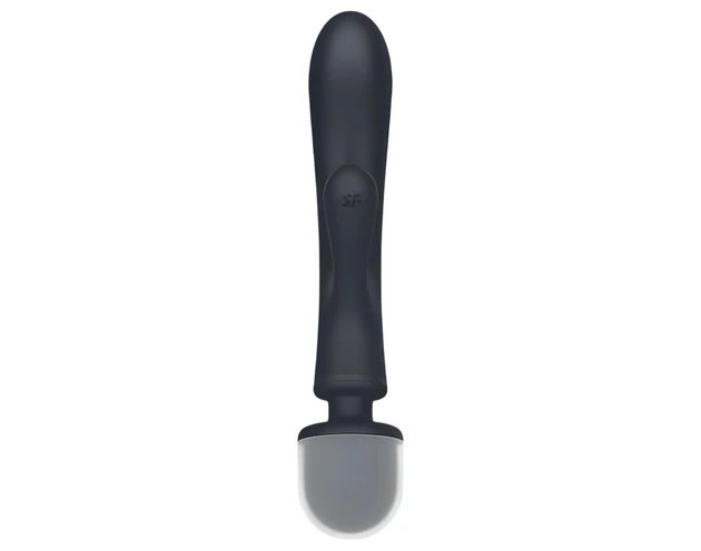 Satisfyer Triple Lover - G-pont és masszírozó vibrátor (ezüst)