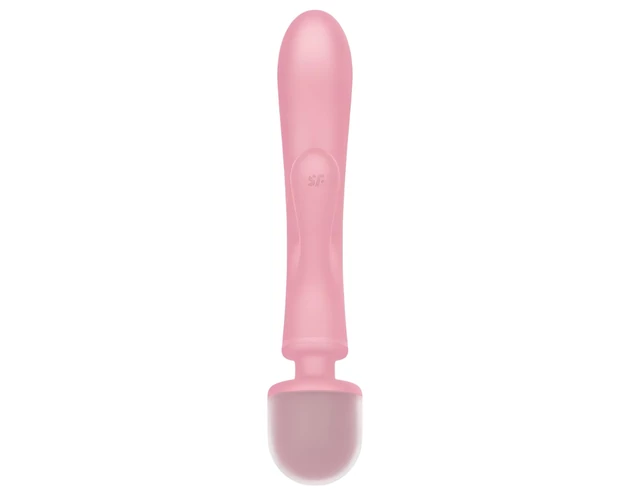 Satisfyer Triple Lover - G-pont és masszírozó vibrátor (pink)
