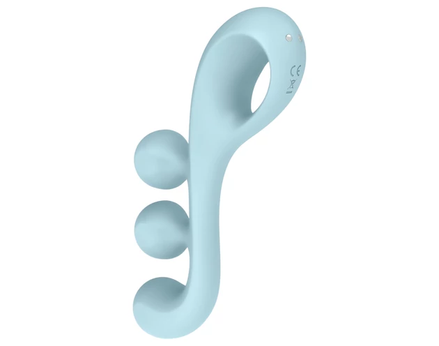 Satisfyer Tri Ball 2 - multifunkciós vibrátor (menta)