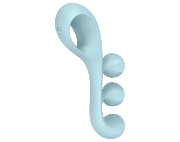 Satisfyer Tri Ball 2 - multifunkciós vibrátor (menta)