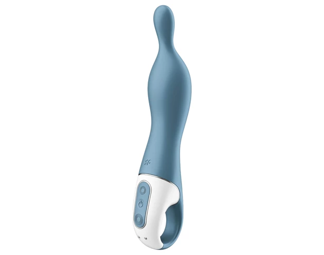 Satisfyer A-Mazing 1 - akkus, A-pont vibrátor (kék)