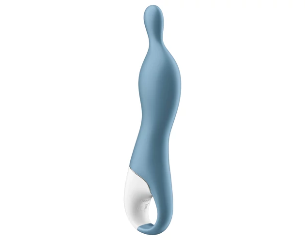 Satisfyer A-Mazing 1 - akkus, A-pont vibrátor (kék)