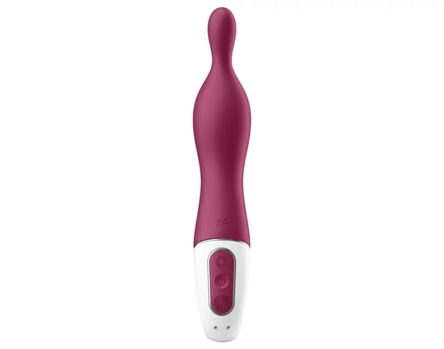 Satisfyer A-Mazing 1 - akkus, A-pont vibrátor (piros)