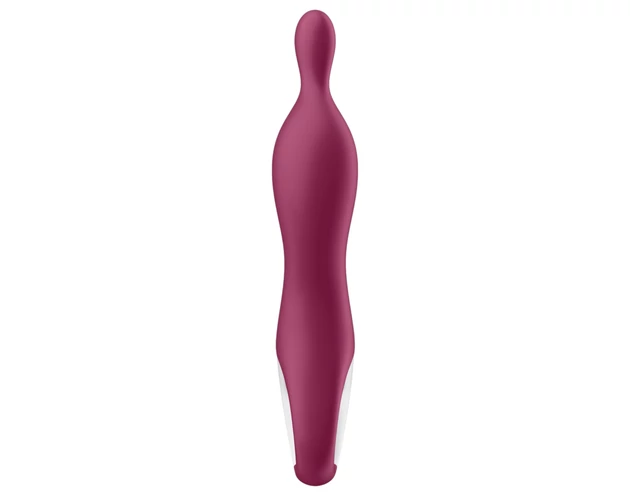 Satisfyer A-Mazing 1 - akkus, A-pont vibrátor (piros)