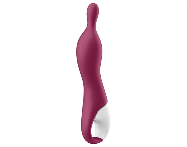 Satisfyer A-Mazing 1 - akkus, A-pont vibrátor (piros)