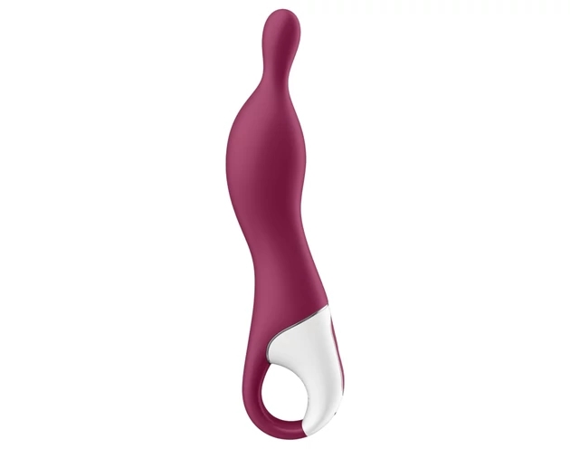 Satisfyer A-Mazing 1 - akkus, A-pont vibrátor (piros)