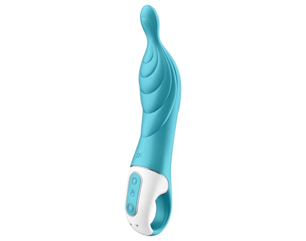 Satisfyer A-Mazing 2 - akkus, A-pont vibrátor (türkiz)