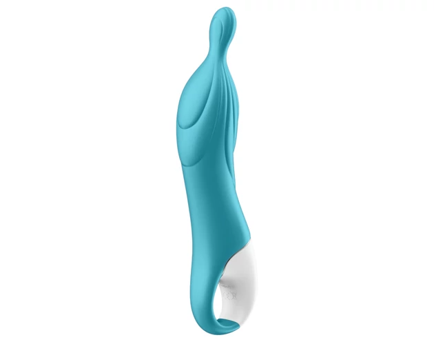 Satisfyer A-Mazing 2 - akkus, A-pont vibrátor (türkiz)