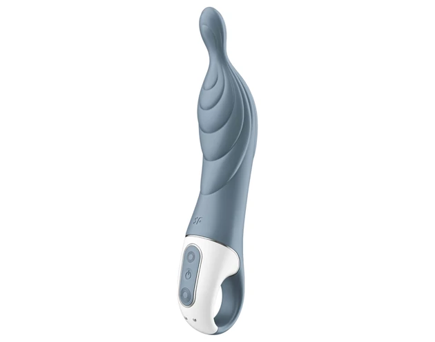 Satisfyer A-Mazing 2 - akkus, A-pont vibrátor (szürke)