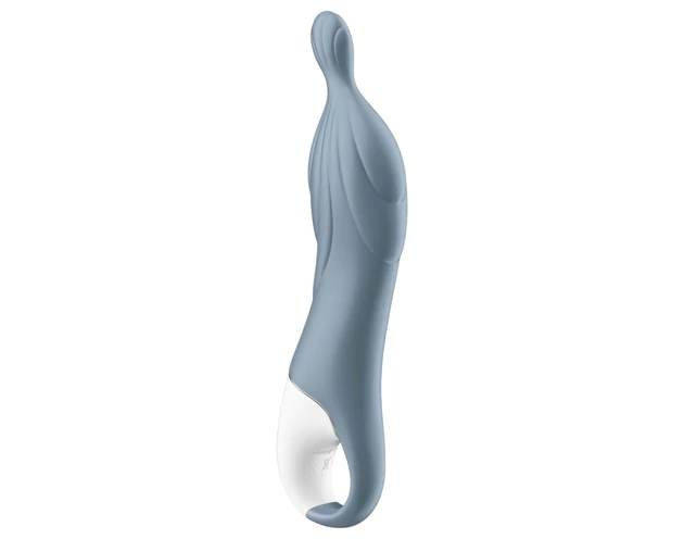 Satisfyer A-Mazing 2 - akkus, A-pont vibrátor (szürke)