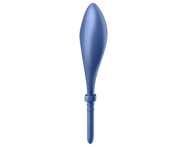 Satisfyer Bullseye - okos vibrációs péniszgyűrű (kék)
