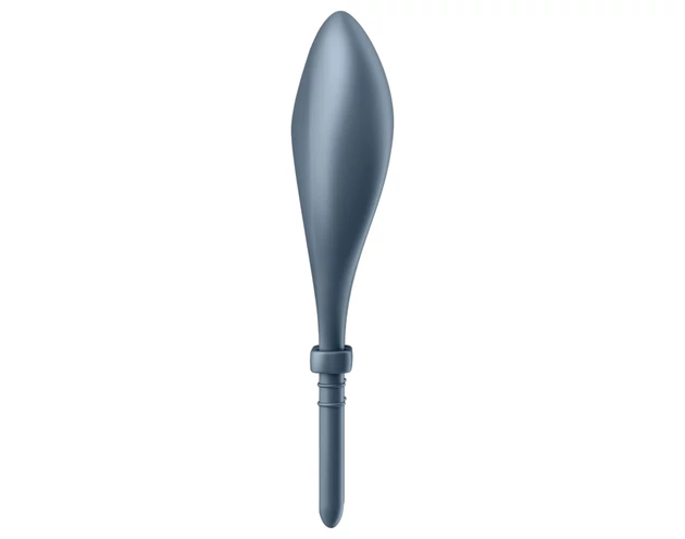 Satisfyer Bullseye - okos vibrációs péniszgyűrű (szürke)