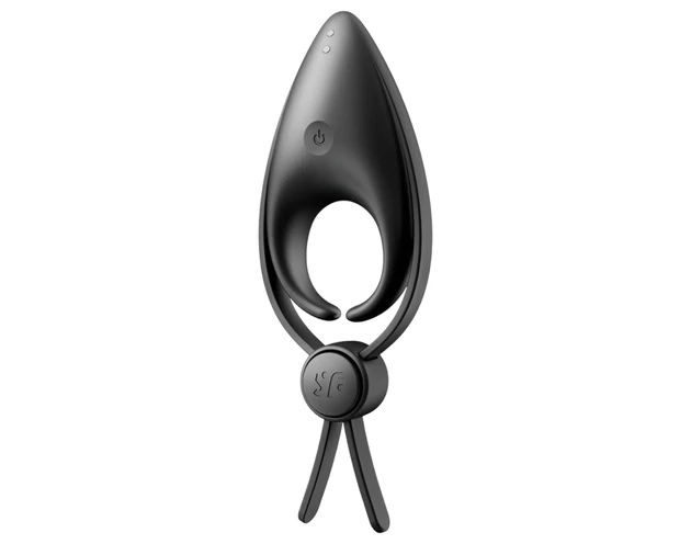 Satisfyer Sniper - akkus, vibrációs péniszgyűrű (fekete)
