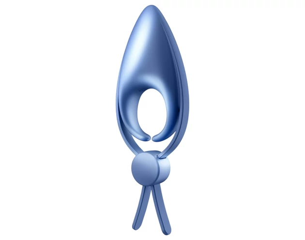 Satisfyer Sniper - akkus, vibrációs péniszgyűrű (kék)