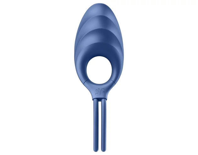 Satisfyer Swordsman - akkus, vibrációs péniszgyűrű (kék)