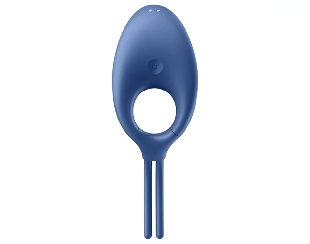 Satisfyer Swordsman - akkus, vibrációs péniszgyűrű (kék)