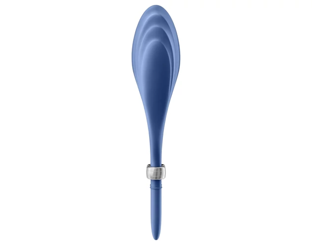 Satisfyer Duelist - akkus vibrációs péniszgyűrű (kék)