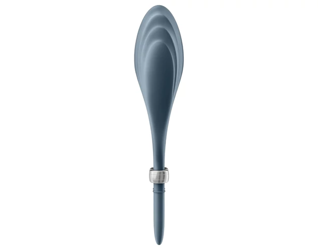 Satisfyer Duelist - akkus vibrációs péniszgyűrű (szürke)