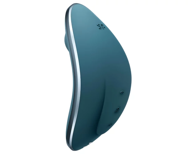 Satisfyer Vulva Lover 1 - akkus léghullámos csikló vibrátor (kék)
