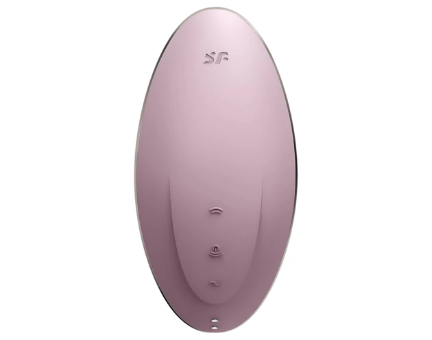 Satisfyer Vulva Lover 1 - léghullámos csikló vibrátor (viola)