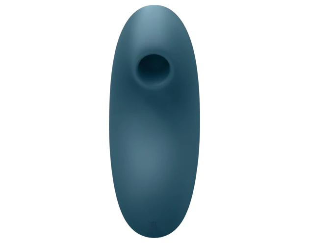 Satisfyer Vulva Lover 2 - akkus léghullámos csikló vibrátor (kék)