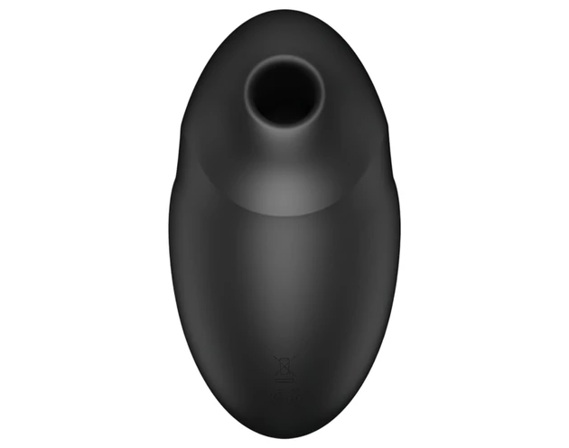 Satisfyer Vulva Lover 3 - léghullámos csiklóizgató (fekete)