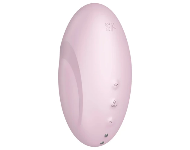 Satisfyer Vulva Lover 3 - akkus, léghullámos csiklóizgató (pink)