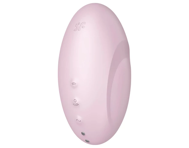 Satisfyer Vulva Lover 3 - akkus, léghullámos csiklóizgató (pink)