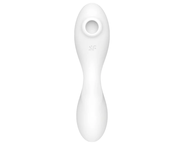 Satisfyer Curvy Trinity 5+ - okos 2in1 vibrátor (fehér)