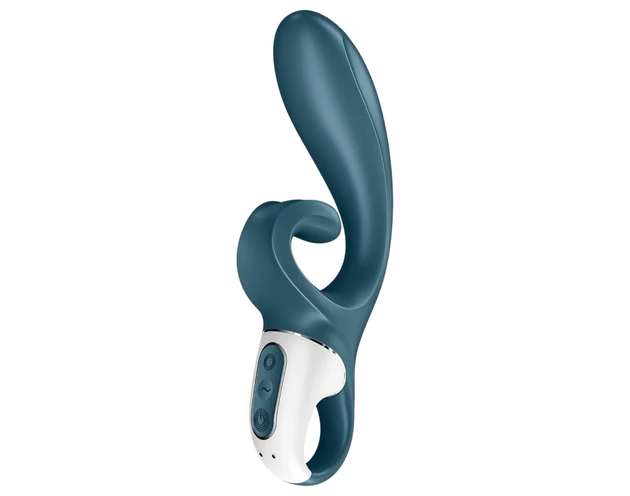 Satisfyer Hug Me - okos csiklókaros vibrátor (kék)