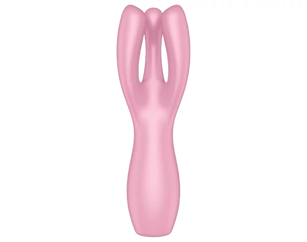 Satisfyer Threesome 3 - akkus csikló vibrátor (pink)