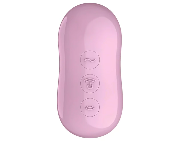 Satisfyer Cotton Candy - akkus léghullámos csikló vibrátor (lila)