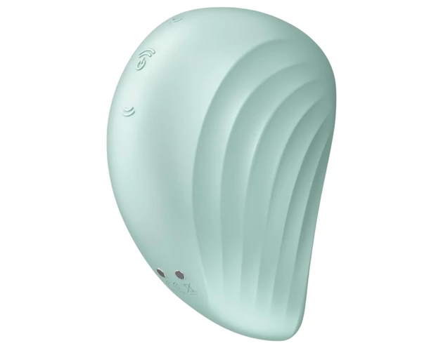 Satisfyer Pearl Diver - léghullámos csikló vibrátor (menta)